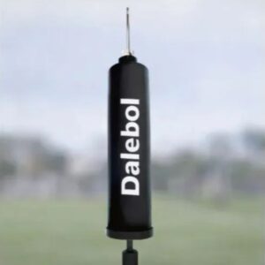 Bomba De Ar Dupla Ação Dalebol Para Todas Bolas E Esportes Cor Preto