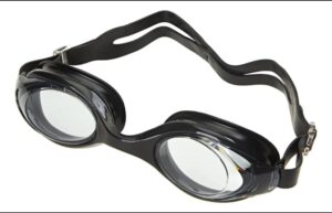Óculos De Natação Piscina Essential Preto Adulto Ajustável Vollo, Tamanho Único
