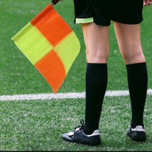 Par Bandeirinhas Arbitragem Árbitro Auxiliar Futebol Dalebol