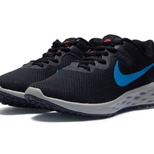 Tênis Nike Revolution 6 - Masculino- Preto-Azul Tênis Nike Revolution 6 - Masculino- Preto-Azul