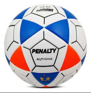 Bola Penalty Altinha XXI branca azul e laranja para futevôlei e altinha na praia