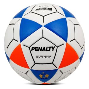 Bola Penalty Altinha XXI branca azul e laranja para futevôlei e altinha na praia