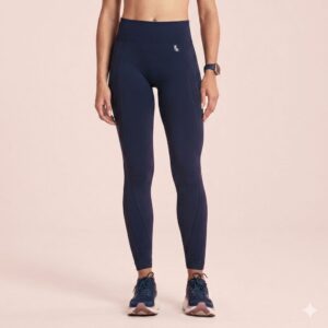 Calça legging fitness feminina Max Lupo com cós alto e modelagem seamless