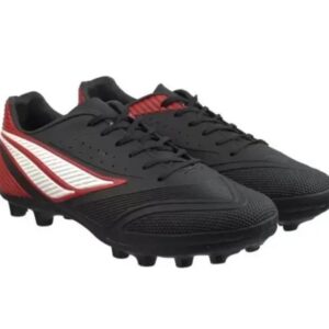 Chuteira de Campo Penalty Garra - Preto/Branco/Vermelho